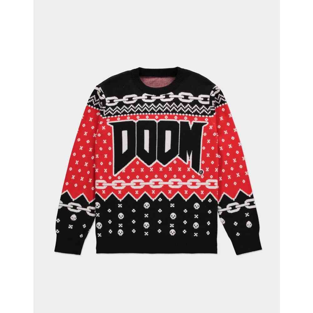 Doom on sale christmas jumper